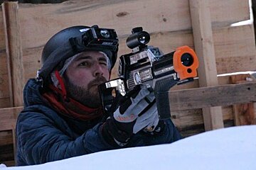 Snow Laser Game, Les Arcs 2000