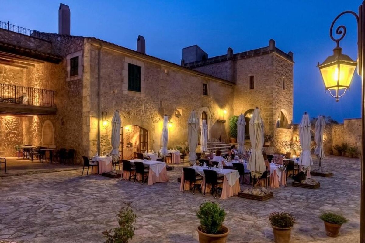 Son Amoixa Vell Hotel, Manacor restaurant terrasse