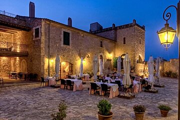 Son Amoixa Vell Hotel, Manacor restaurant terrasse