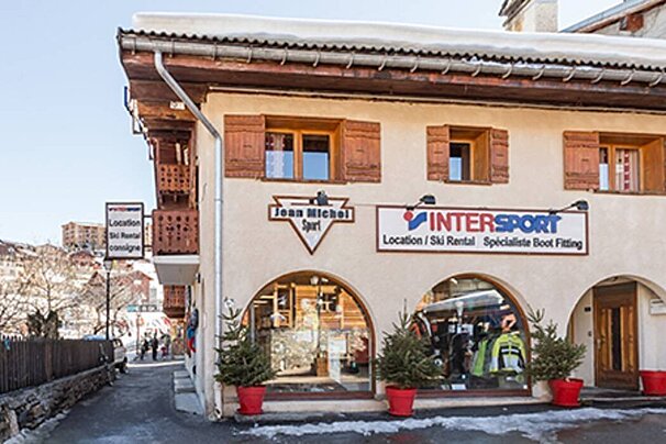 A cozy alpine building houses 