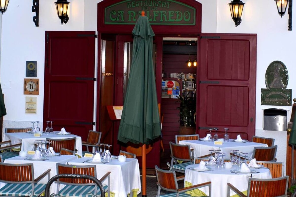 Ca N'Alfredo Restaurant, Ibiza Town restaurant terrasse