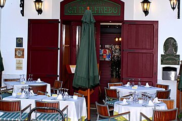 Ca N'Alfredo Restaurant, Ibiza Town restaurant terrasse