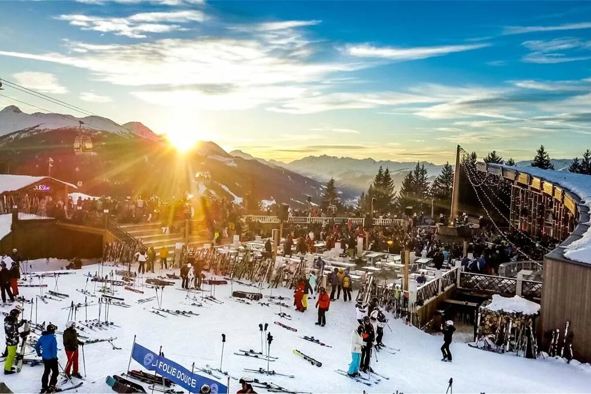 Clubbing at La Folie Douce, Les Arcs 1800