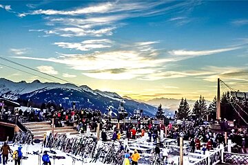 Clubbing at La Folie Douce, Les Arcs 1800