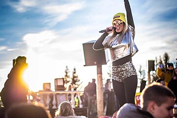 Clubbing at La Folie Douce, Les Arcs 1800
