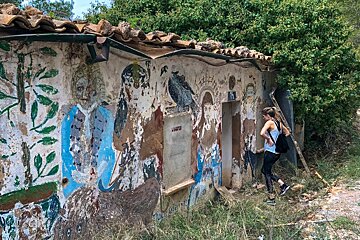 Exploring the atmospheric ruins around Sant Elm