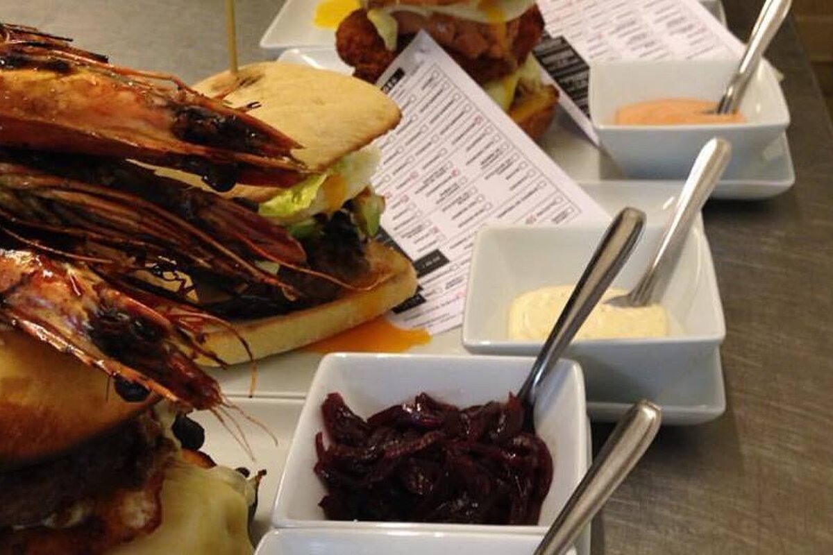 food in a restaurant in 2 alpes