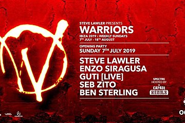 Warriors at Octan Ibiza, Playa d'en Bossa