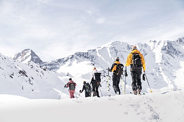 First Ascent Ski touring in Les Arcs