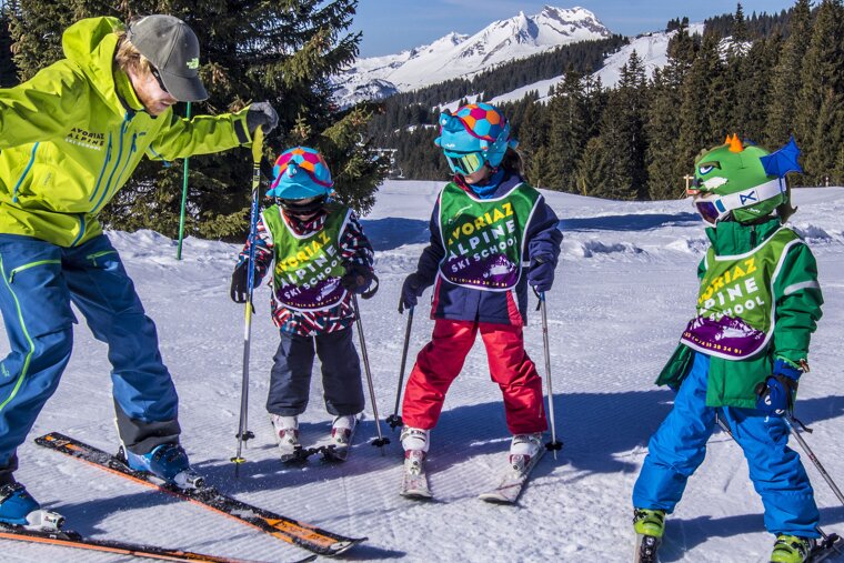 Avoriaz Alpine Ski School Group Lessons, Avoriaz kids lessons