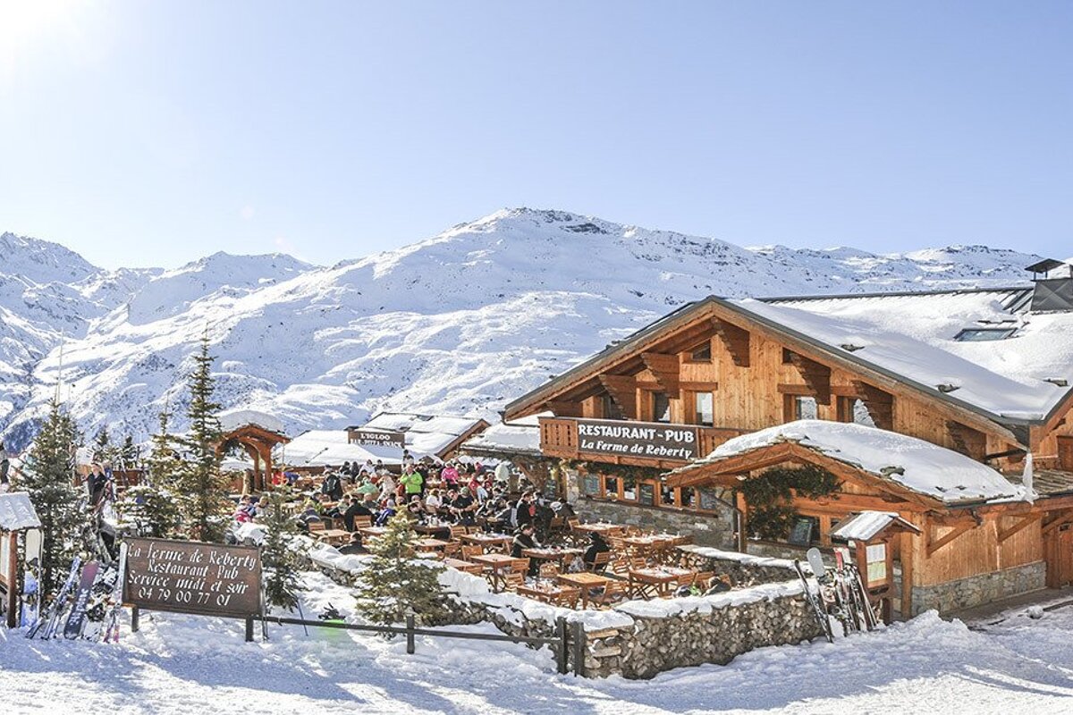 La Ferme de Reberty Restaurant, Les Menuires exterior