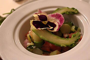 Le Relais Restaurant, Sainte-Cecile-les-Vignes style of cuisine