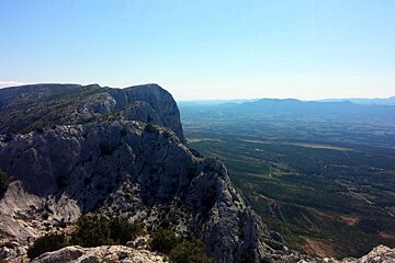 View from the Mont Sainte Victoire