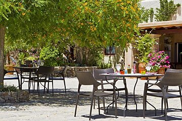 Can Talaias Hotel, Santa Eulalia terrace