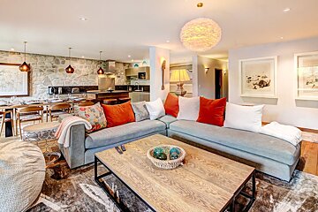 Centrale Apartment, Verbier - Centre lounge