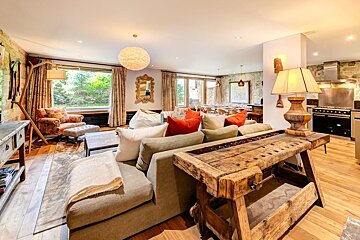 Centrale Apartment, Verbier - Centre lounge