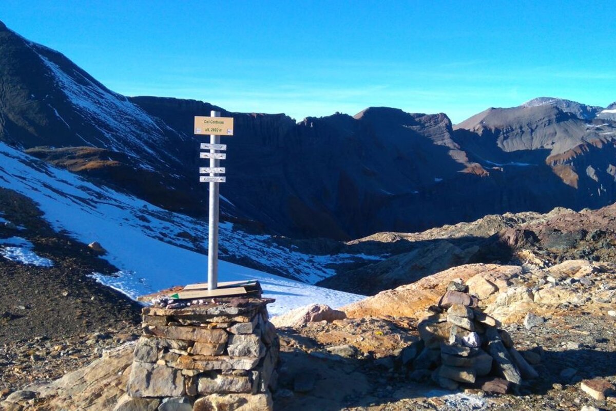 Hiking in Vallorcine near Chamonix Mont Blanc