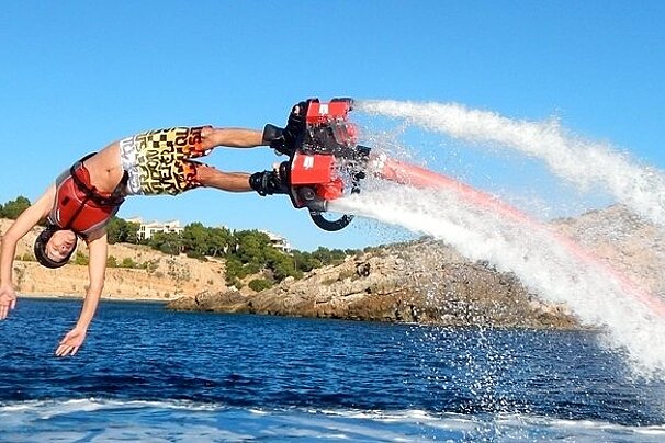 Flyboarding, Cala Nova (Mallorca)