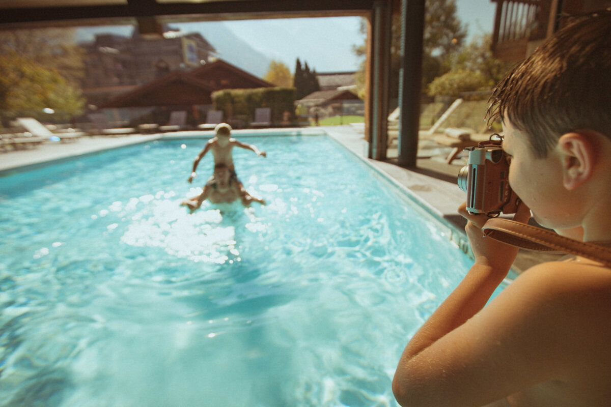 Le Bachal Spa, Chamonix pool