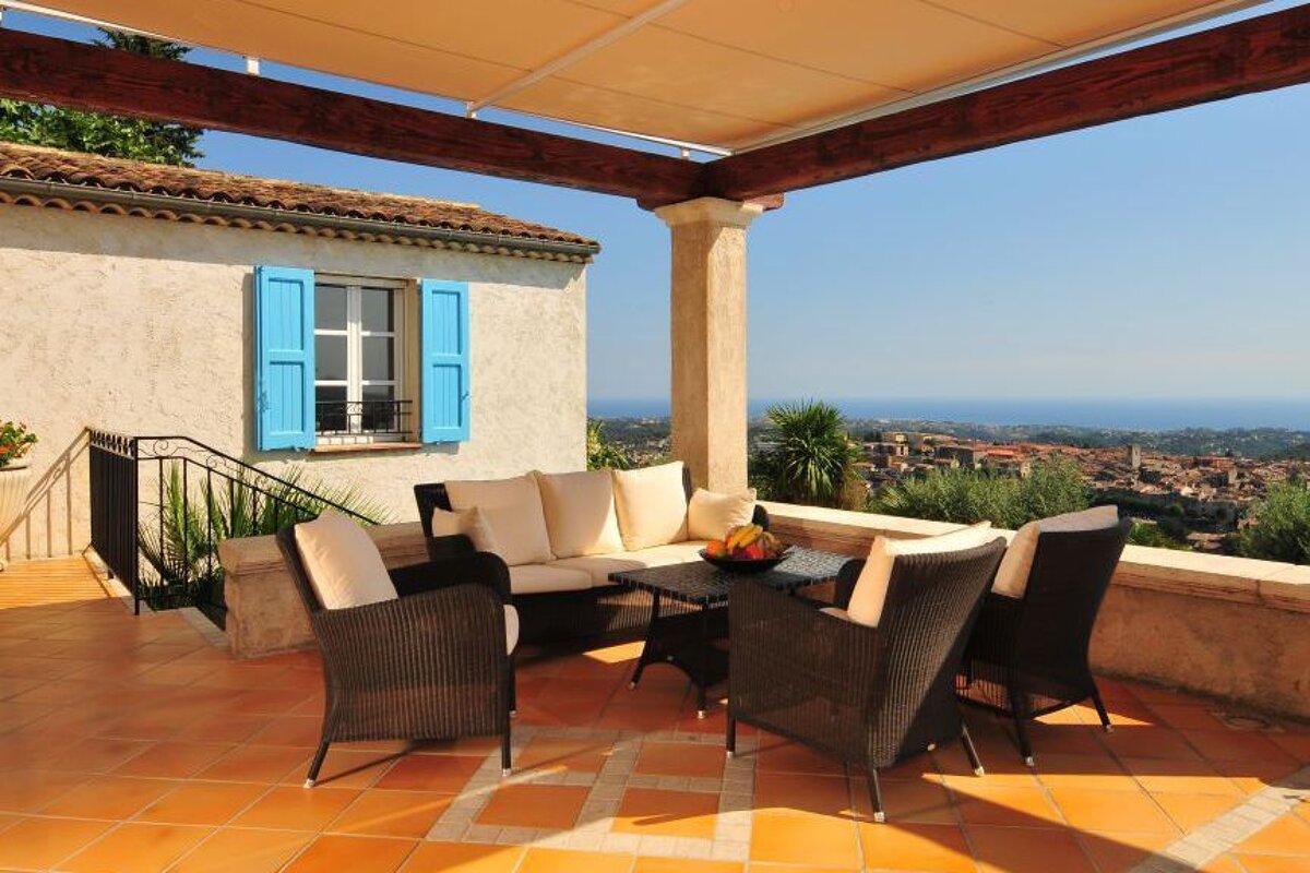 Le Haut des Espinets Villa, Saint-Paul de Vence terrace