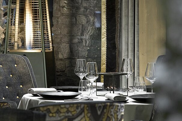 Le Montgomerie Restaurant, Courchevel 1850 interior