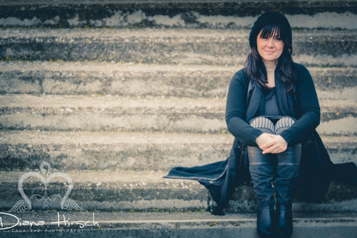 an image of a photographer from her website