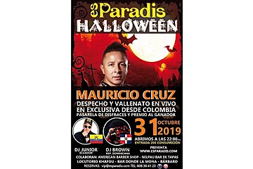 Halloween Party at Es Paradis, San Antonio