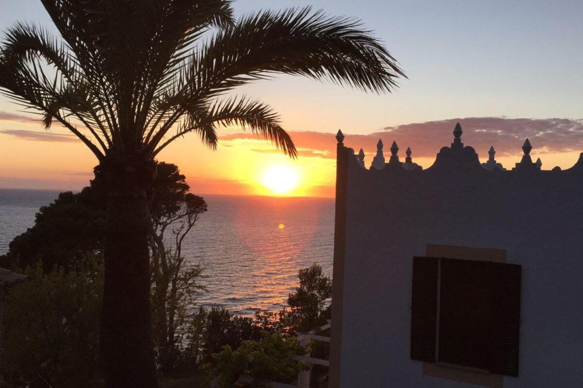 a sunset view, personal photo by michael douglas
