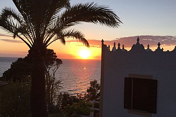 a sunset view, personal photo by michael douglas