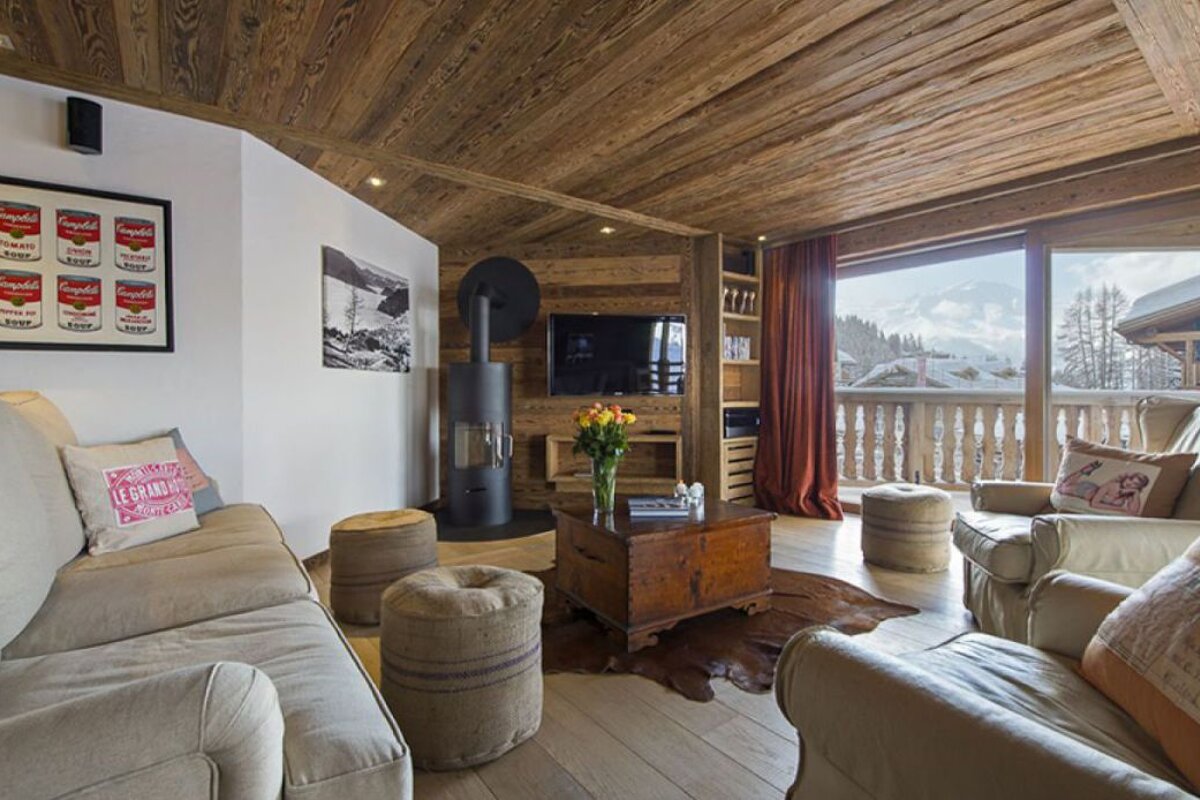 No.5 - 4 Apartment, Verbier - Centre living-room