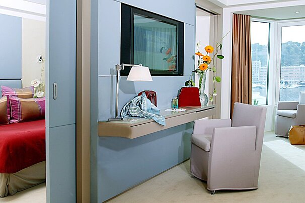 a picture of a hotel suite at Port Palace Hotel, Monaco