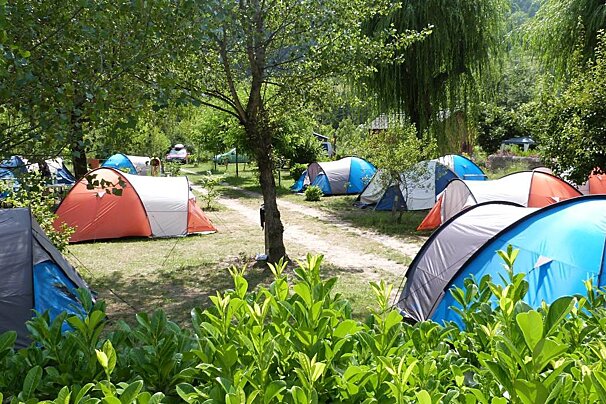 Camping La Ribiere, Annot area