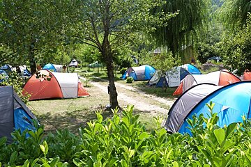 Camping La Ribiere, Annot area
