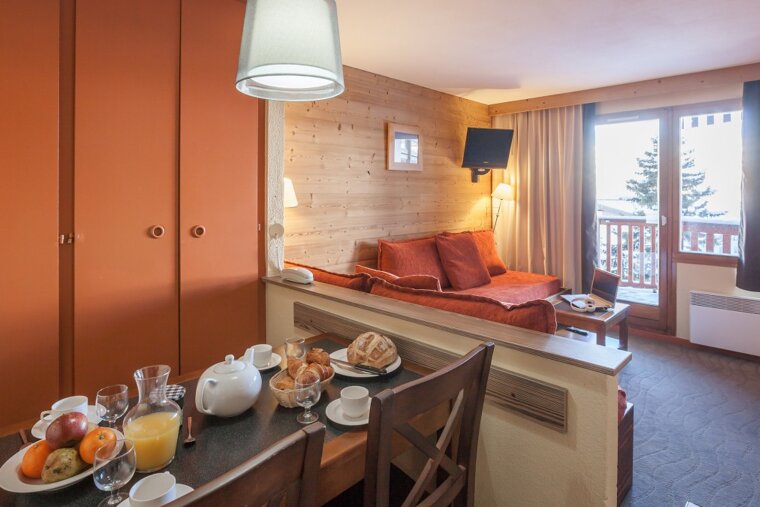 L'Ours Blanc Residence, Alpe d'Huez living room