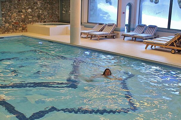 Les Thermes du Carlina Spa, Courchevel pool