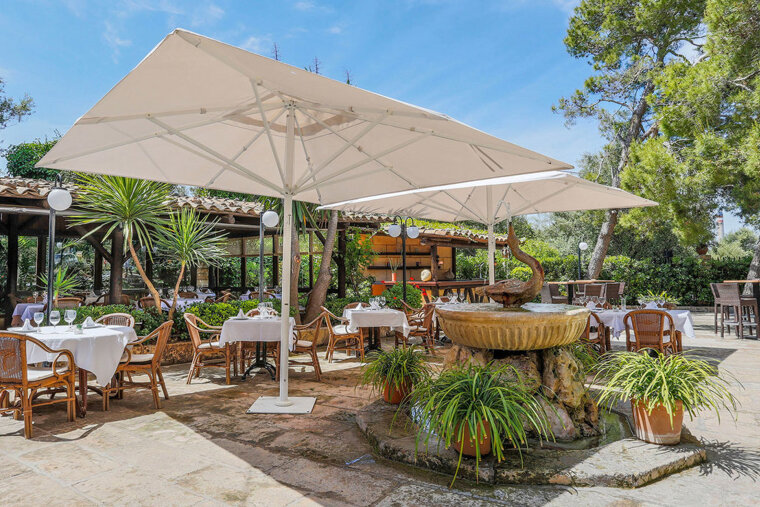 Los Patos Restaurant, Port d'Alcudia restaurant terrasse