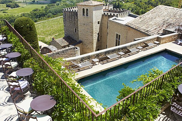 Crillon le Brave Luxury Hotel, Crillon le Brave swimming pool