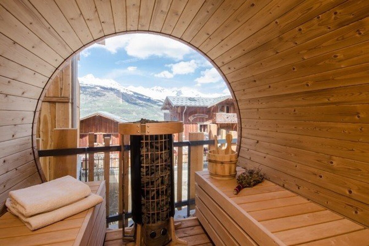 Hermine Chalet, Montchavin / Les Coches sauna