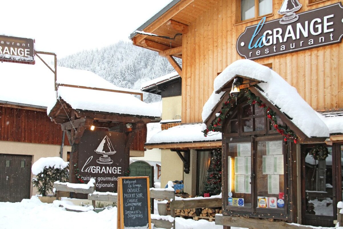 La Grange Restaurant, Morzine exterior