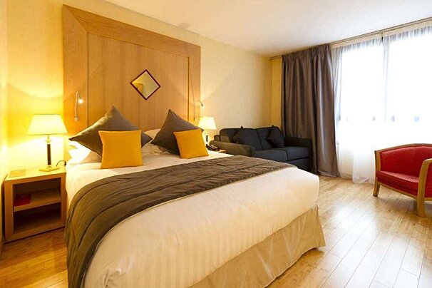 Nice Riviera Hotel, Nice  double bedroom