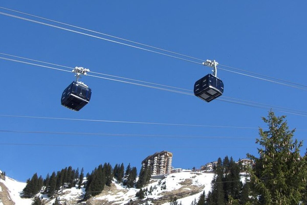 Two Morzine 3S Prodains Gondolas