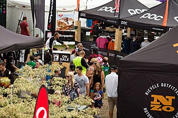 shopping and exhibition area
