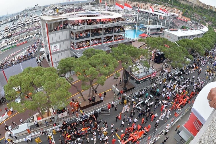 F1 Monaco Grand Prix 2019 bookings