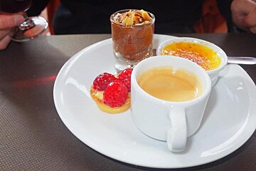 Le Bel Air Restaurant, Courchevel Moriond dessert