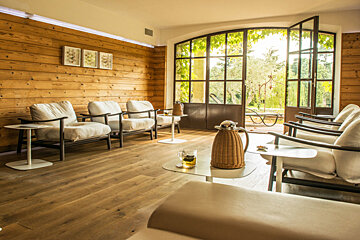 Spa Baumaniere, Les Baux relaxation area