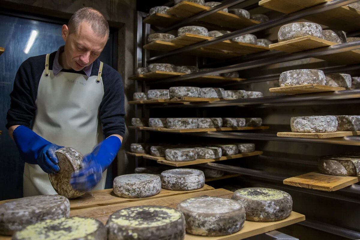 Cheese making in Morzine