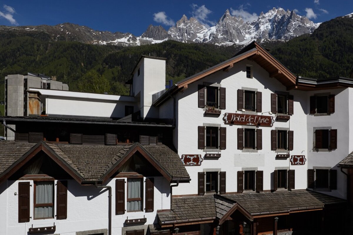 De l'Arve Hotel, Chamonix exterior