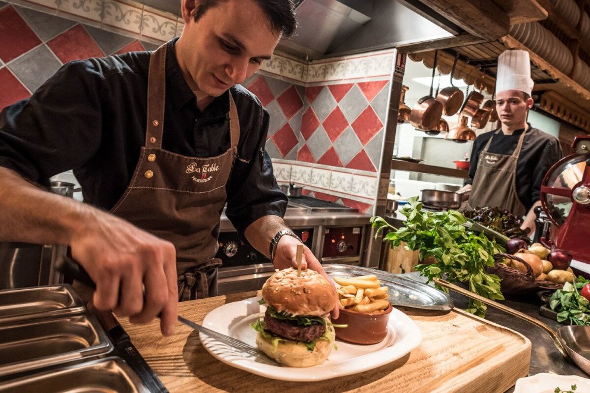 La Table du Ruitor Restaurant, Mottaret style of cuisine