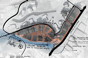 a map of val disere development