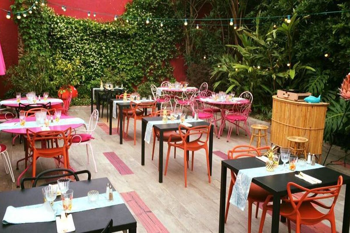 Hotel Mademoiselle, Juan les Pins terrace